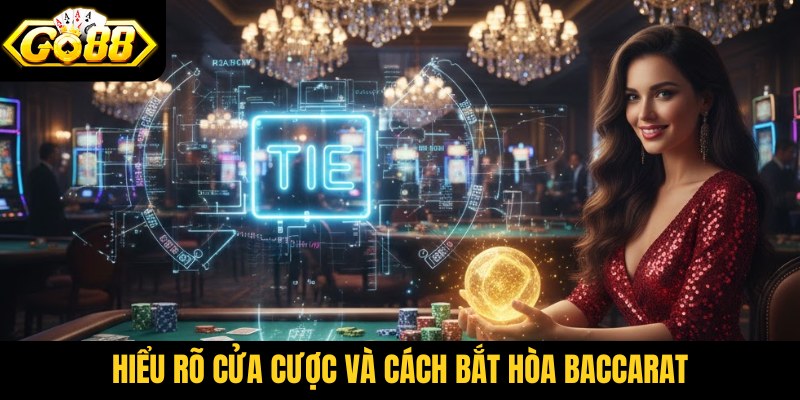 Hiểu rõ cửa cược và cách bắt hòa Baccarat